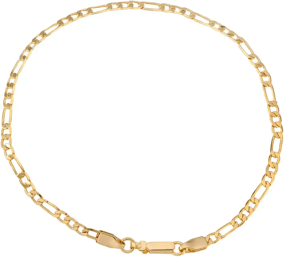 Pulseira Masculina 3x1 Antialérgica Banhada A Ouro 18k