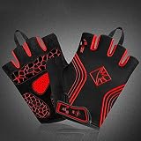 Fingerless Gloves Half Finger Gloves Weightlifting Sport Weight Lifting Exercise For Men Women.fitne