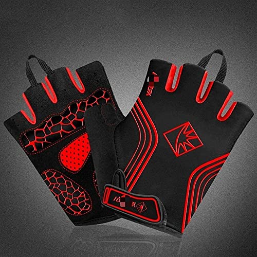 Fingerless Gloves Half Finger Gloves Weightlifting Sport Weight Lifting Exercise For Men Women.fitness With Full Palm Silicone Padding And Extended Wrist Wraps.workout Pull-Up ( Size : F(Xxl) ) #TOP7