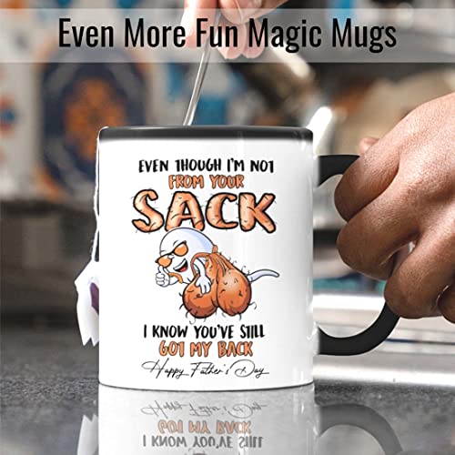 image for TANGLONG Color Changing Coffee Mugs 11oz Sublimation Mugs Magic Mug He