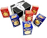 Terry's Chocolate Oranges 2-Flavor Variety: Three 5.53 oz Packages Each of Dark and Milk in a BlackTie Box (6 Items Total)