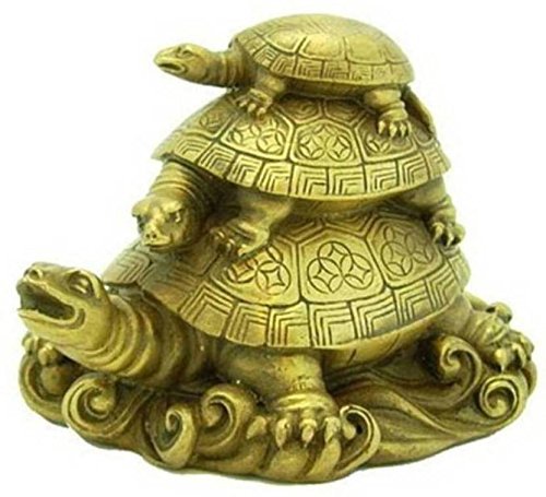 GJ Grand Jhaiji- Vastu Feng Shui Three Tiered Tortoises