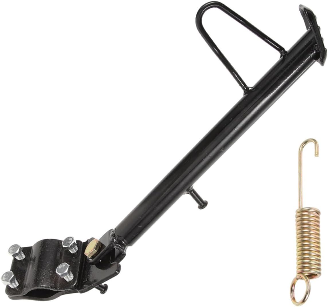 Motorcycle Kickstand Replacement Side Stand for Electric Scooters and Motorcycles Durable Design Easy Installation Compatible with Various Models