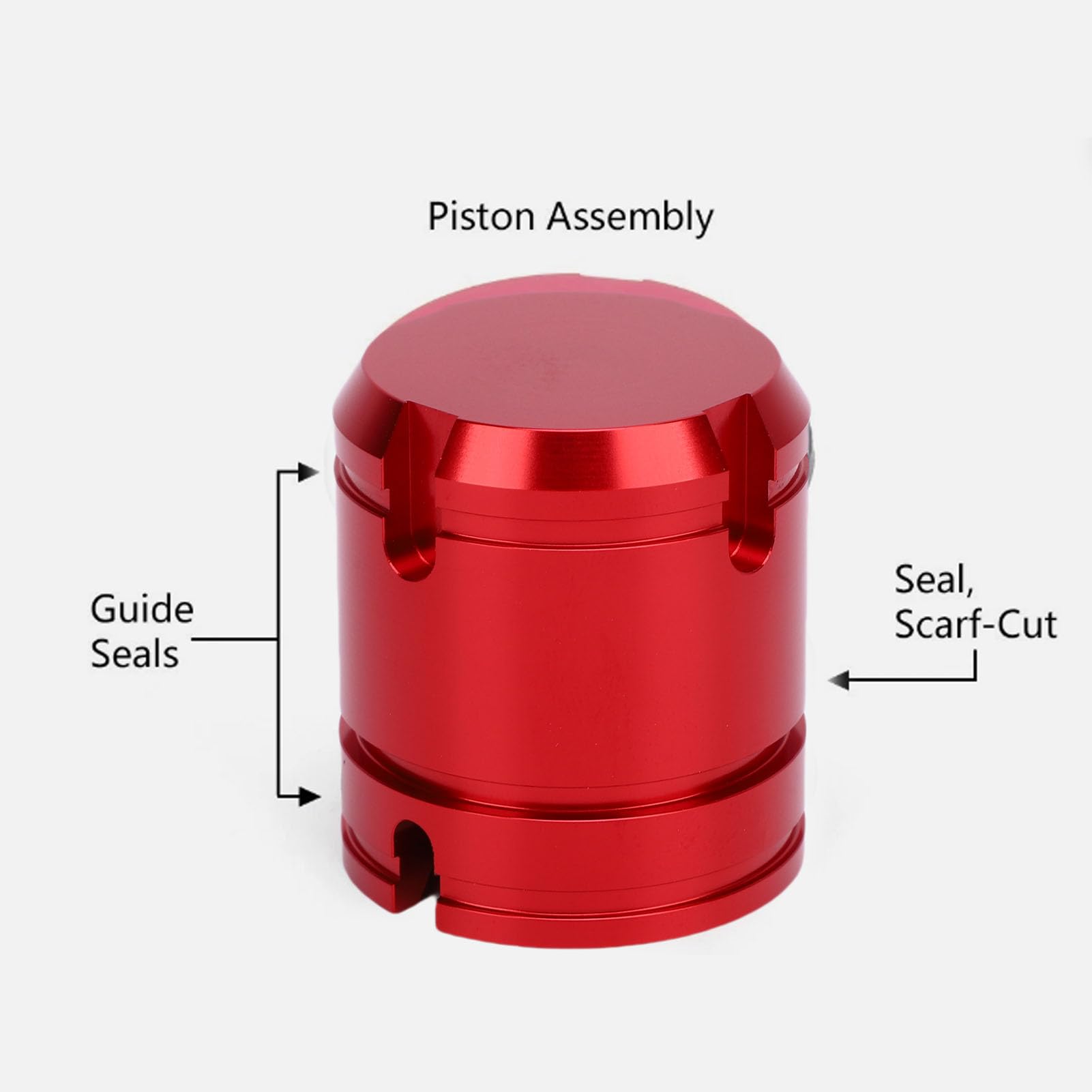 Topiky Kit Pistone Accumulatore Trasmissione, Pistone Accumulatore in Metallo con Anello di Tenuta, Ricambio per Automatico 45RFE 545RFE 65 66 68RFE Dal 1999 in Poi, Fluido