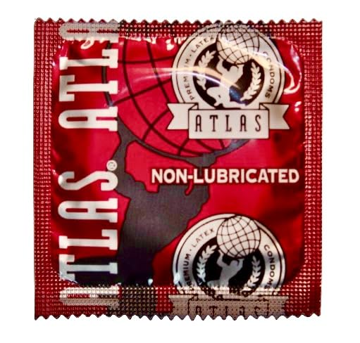 Atlas Non Lubricated Condoms 12pack