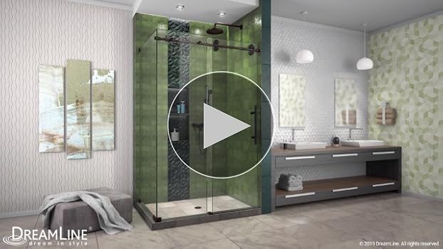 DreamLine Enigma-XO 32 1/2 in. D x 44 3/8-48 3/8 in. W x 76