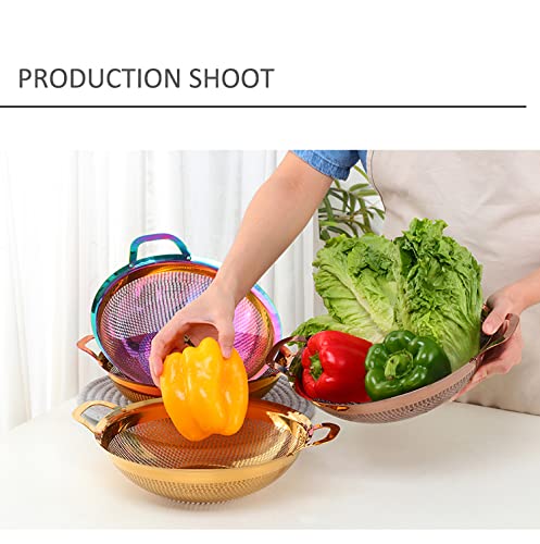Qobimoon QBS-A297-G Stainless Steel Colander thumb #8