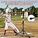 LPALNTYS Baseball Tee for Kids,Batting Tee,Softball Tee,Youth Hitting Tee,Teeball Tee,Travel Tee,Easy Adjustable Height (Kids Baseball Tee)