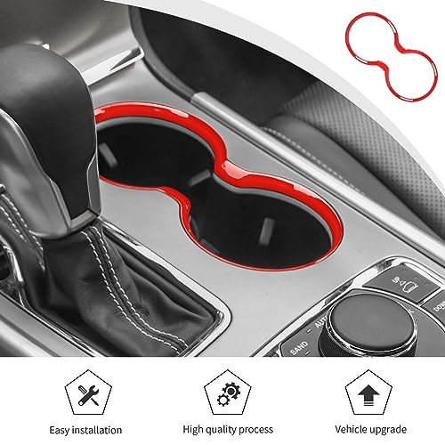 JWWY Moldura Portavasos Delantero para Jeep Grand Cherokee miniatura 6