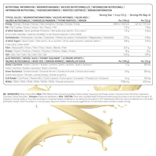 Diet Whey Vanilla Ice Cream 1000g : le shake idéal après le sport - 3