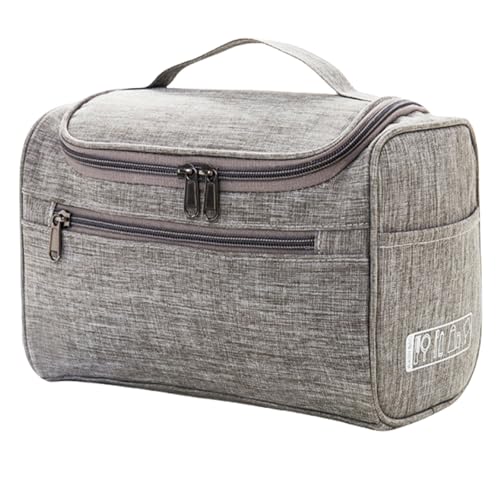 FAVORTALK Neceser para mujer, de gran capacidad, con cremallera, multifuncional, para viajes, negocios, portátil, con asa, Xsb42408, 25 X 10 X 17 cm / 9.84 x 3.94 x 6.69 inches, Neceser