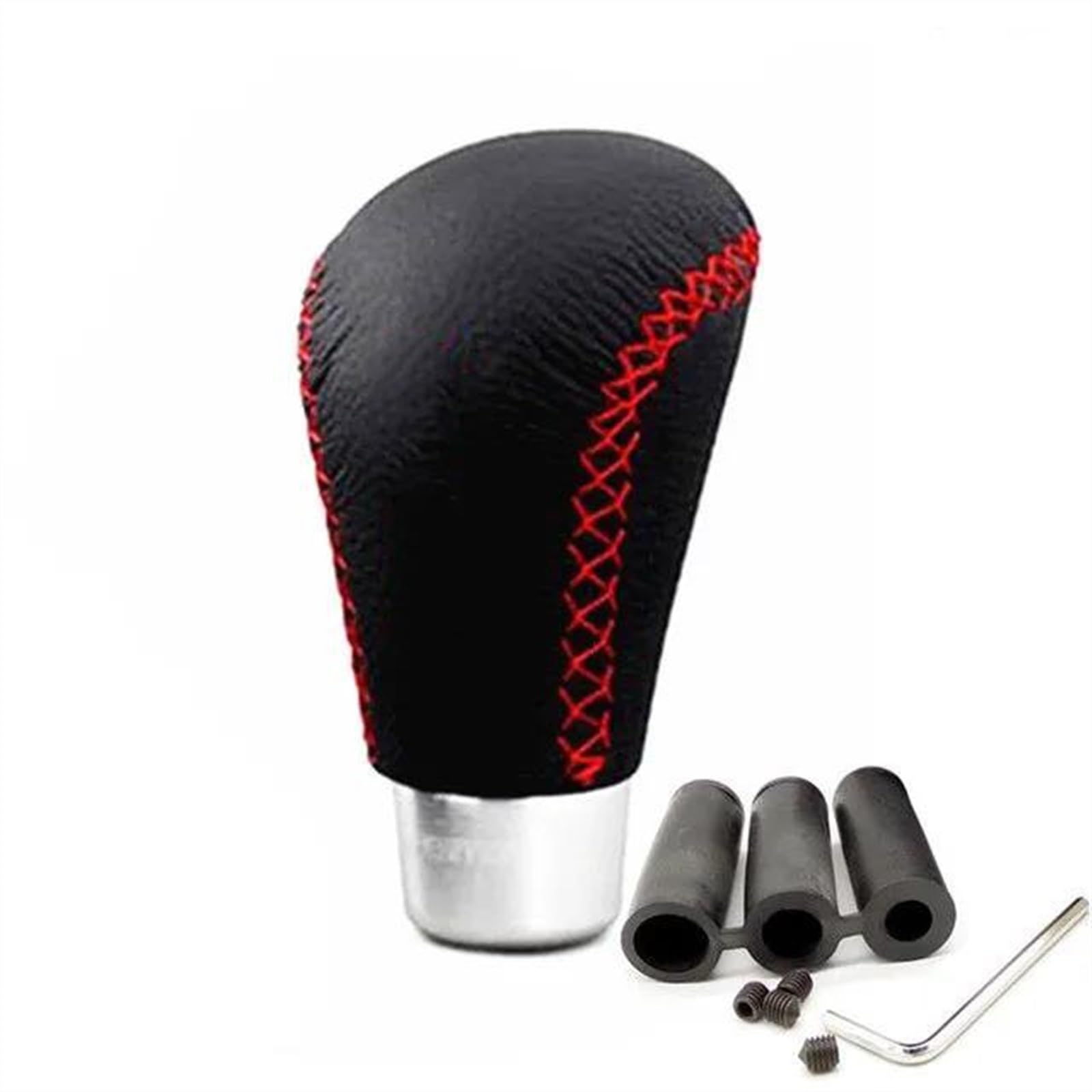 SDCFFC Car Gear Shift Knob Universal Car Gear Shift Knob Replacement for Leather Manual GearShifter Stick Lever Pen Gear knob