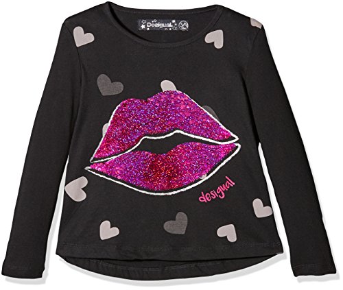 Desigual TS_tallahesse Maglia a Maniche Lunghe