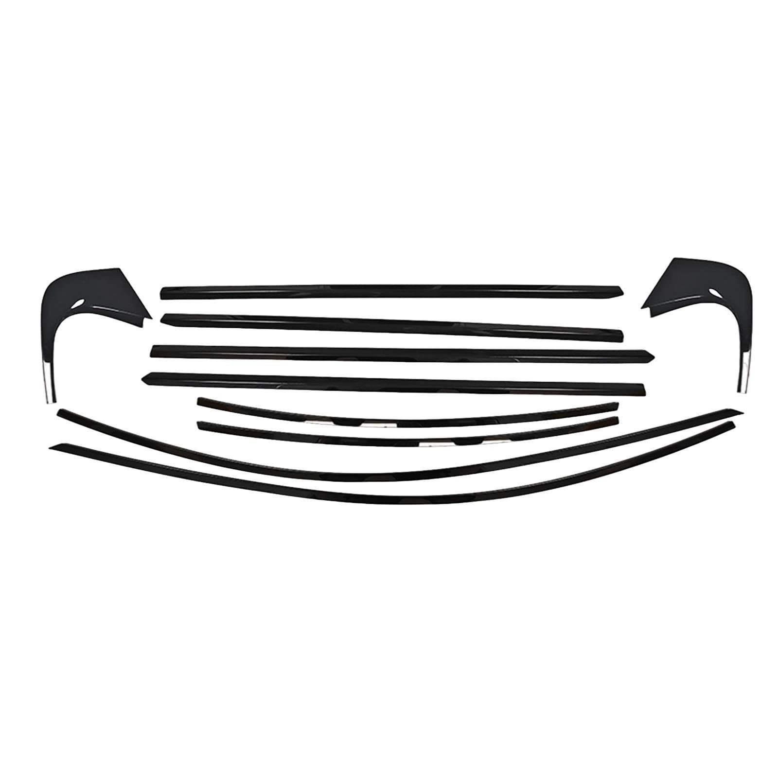 Qibbei One Color Car Exterior Window Moulding Trim Weatherstrip Seal Strip Glass Weather For Jaguar Xe 2015-2021