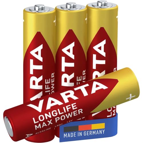 VARTA Batterien AAA, 4 Stück, Longlife Max Power, Alkaline Micro-Batterie – Ansicht 1