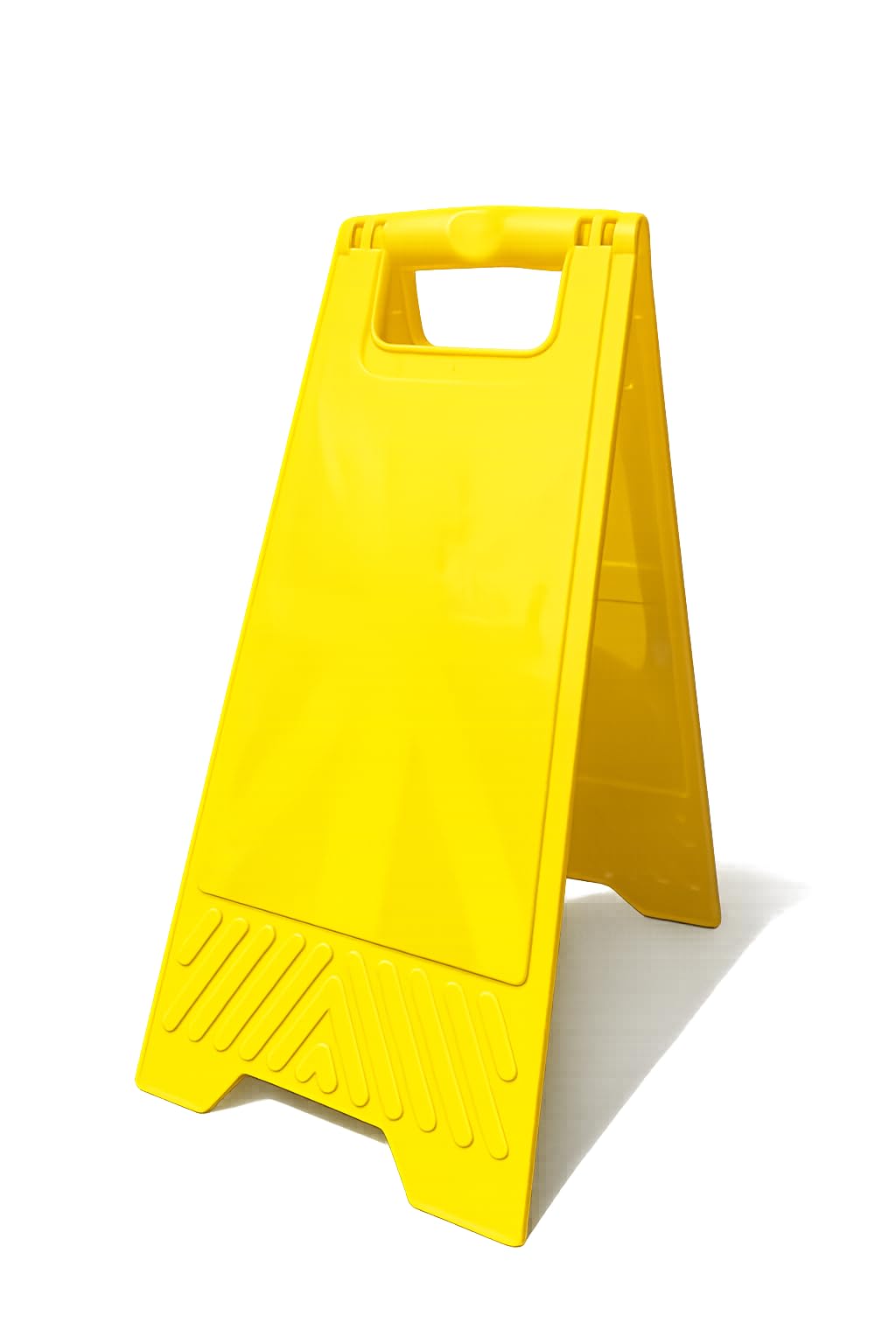 ARRON Plastic Wet Floor Caution Sign Board | Foldable A-Frame Safety Warning Stand | High Visibility Yellow PP Floor Sign | Lightweight Portable Caution Board for Office, Mall, Hospital & Factory-image-20