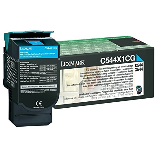 Preisvergleich Produktbild Original Lexmark C544X1CG Toner cyan Lexmark C 544 / 546