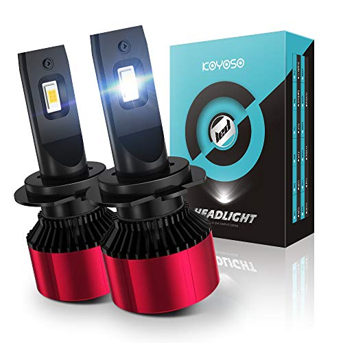 H7 led ampoules 17000lm 110w blanc