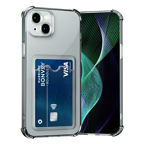 AKABEILA Hülle für iPhone 13 Schutzhülle mit Kartenfach...