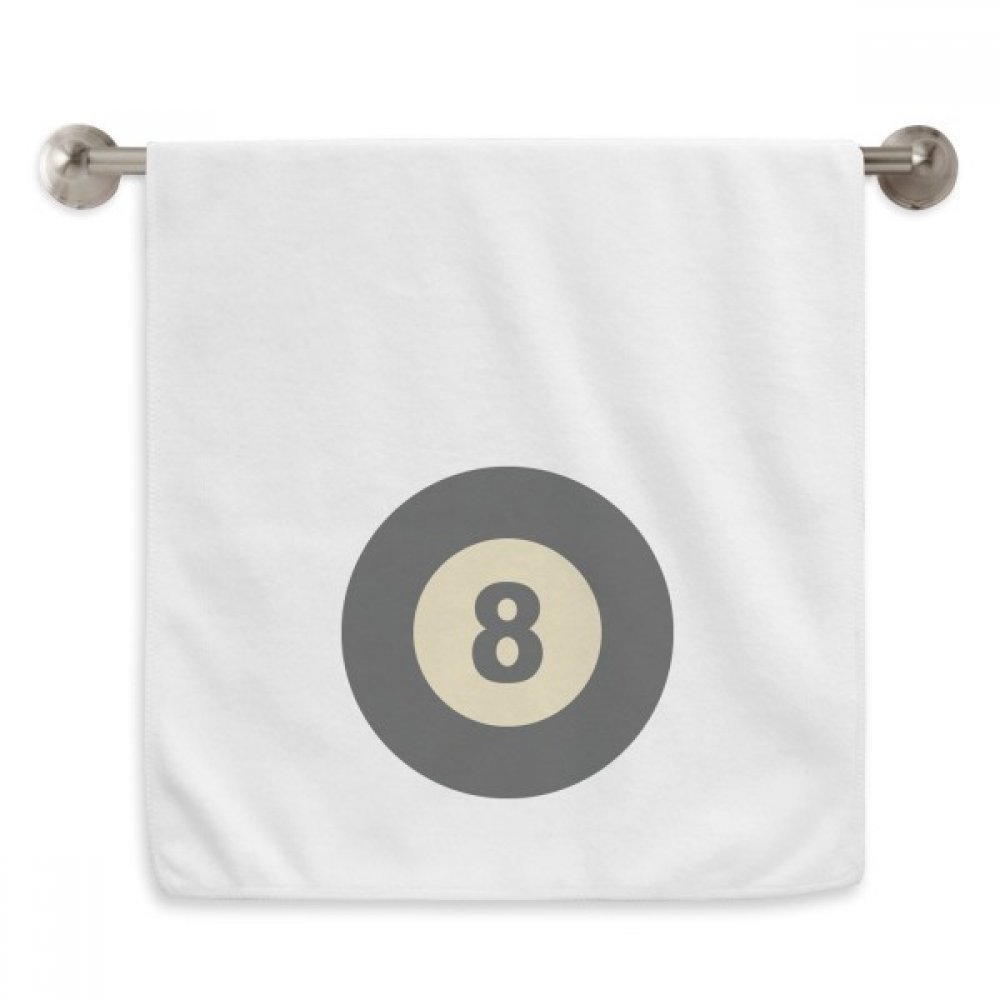 Serviettes moelleuses à motif billard géométrique blanc 13x29"