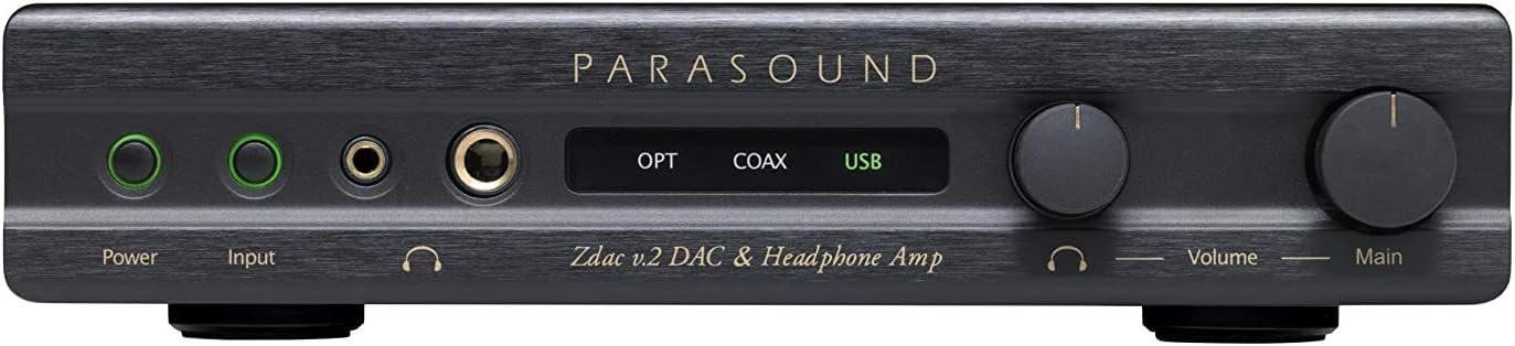 Parasound Zdac v.2 DAC & Headphone Amp
