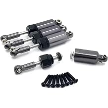 Compatible with HS 18301 18302 18311 18312 18321 18322 1/18 RC Car Upgrade Parts Shock Absorber Oil Damper RC Shocks DamperGray