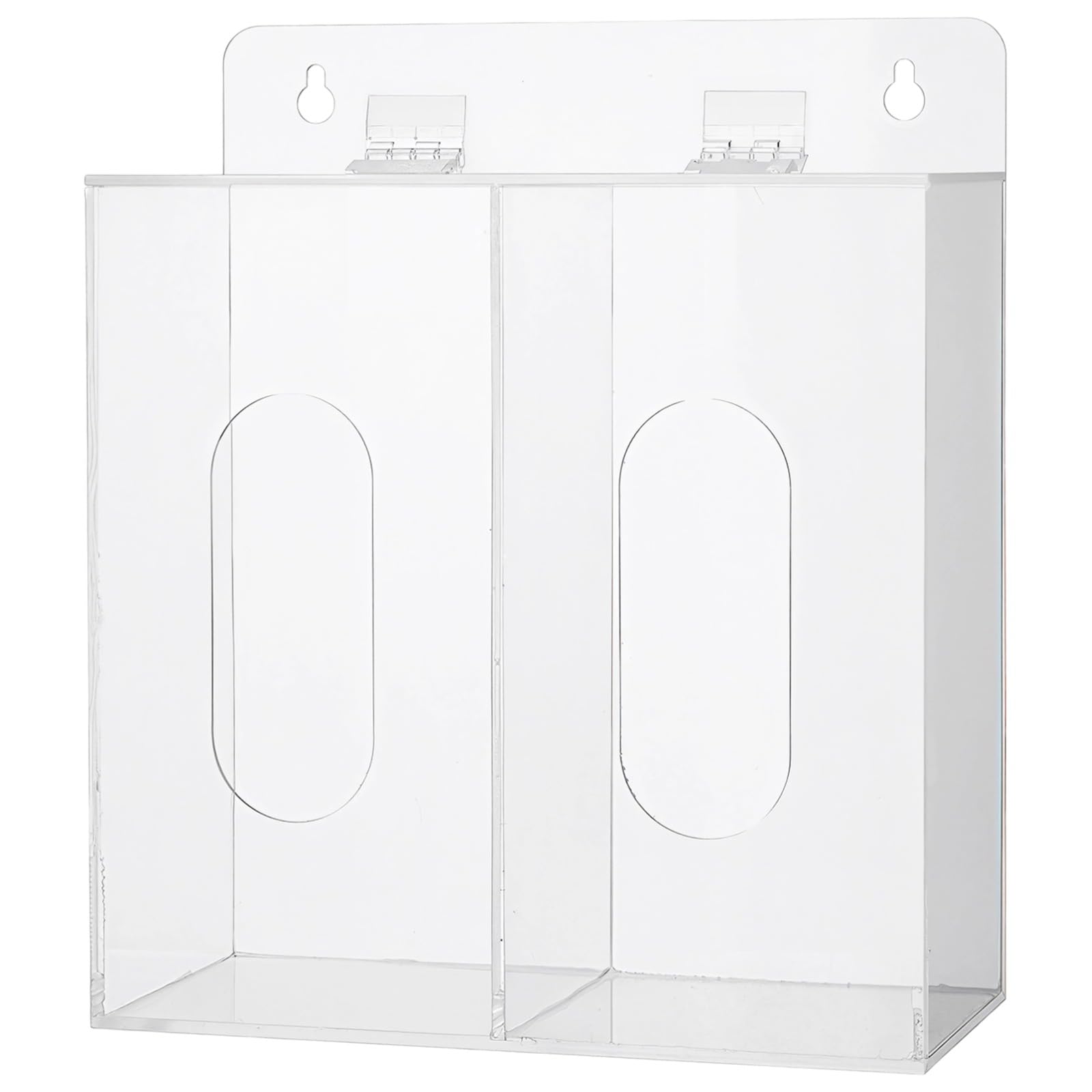 Boîte anti-poussière pour bureau avec support mural pour masques jetables