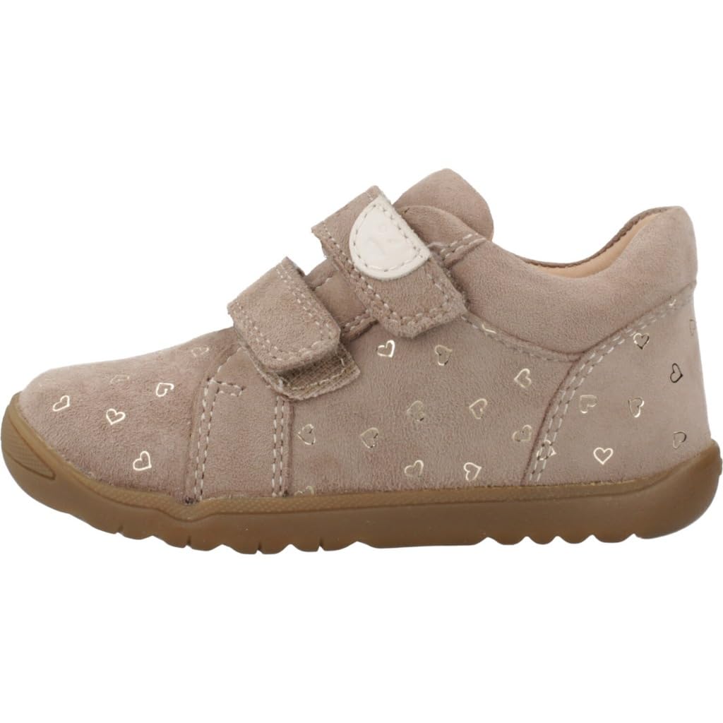Geox Baby-Mädchen B Macchia Girl First Walker Shoe