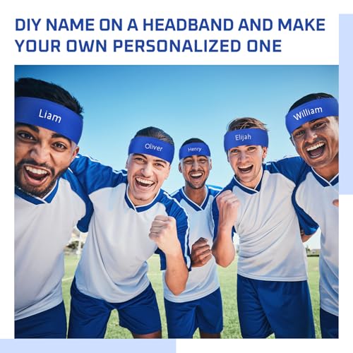 Image of Hiboom 30 Pack Tie Headband Bulk Sports Tennis Head Tie Ninja Karate Tie Back Athletic Sweatbands Adjustable Hair Bands for Women Men Basketball, Football, Soccer, Running, Yoga Workout