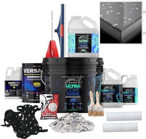 Spartan Epoxies Complete Epoxy Floor Kit, 600 ft², Gray/Sea Mist