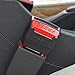 2 pezzi connettore per cintura di sicurezza in nero, L'adattatore per fibbia è adatto per una varietà di accessori per cinture di sicurezza per auto (Non adatto per auto Nissan)