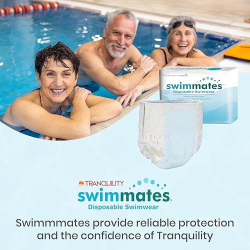 Image of Swimmates Disposable Adult Swim Diapers, 2XL, 48 Ct Case