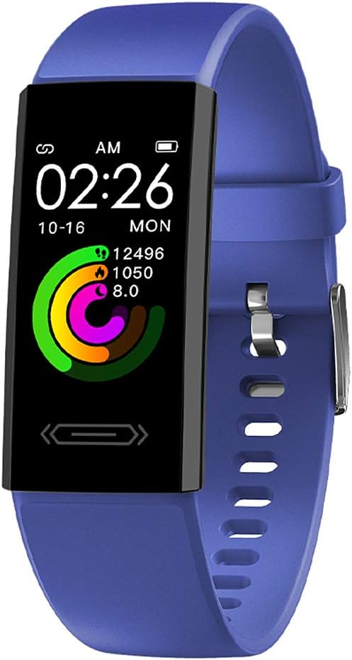 V100S Fitness Activity Tracker with Body Temperature Heart Rate Sleep Health Monitor, Pedometer Step Calorie Counter Watch for Women Men Teens
