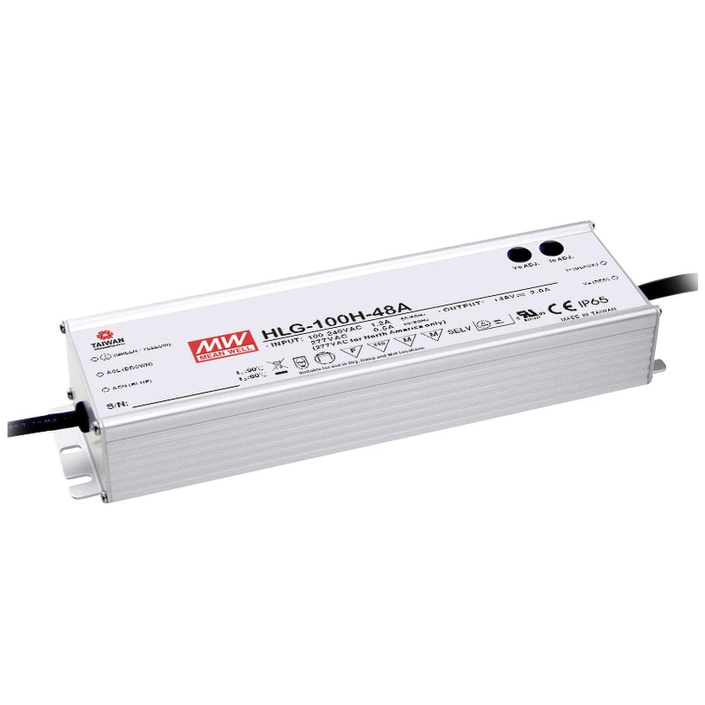 MeanWell HLG-100H-24B alimentation étanche IP67 pour illuminer la terrasse et le jardin