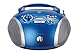 Produktbild Grundig RCD 1445 Radio (USB 2.0) mit CD/-MP3/-WMA Wiedergabe blau/silber