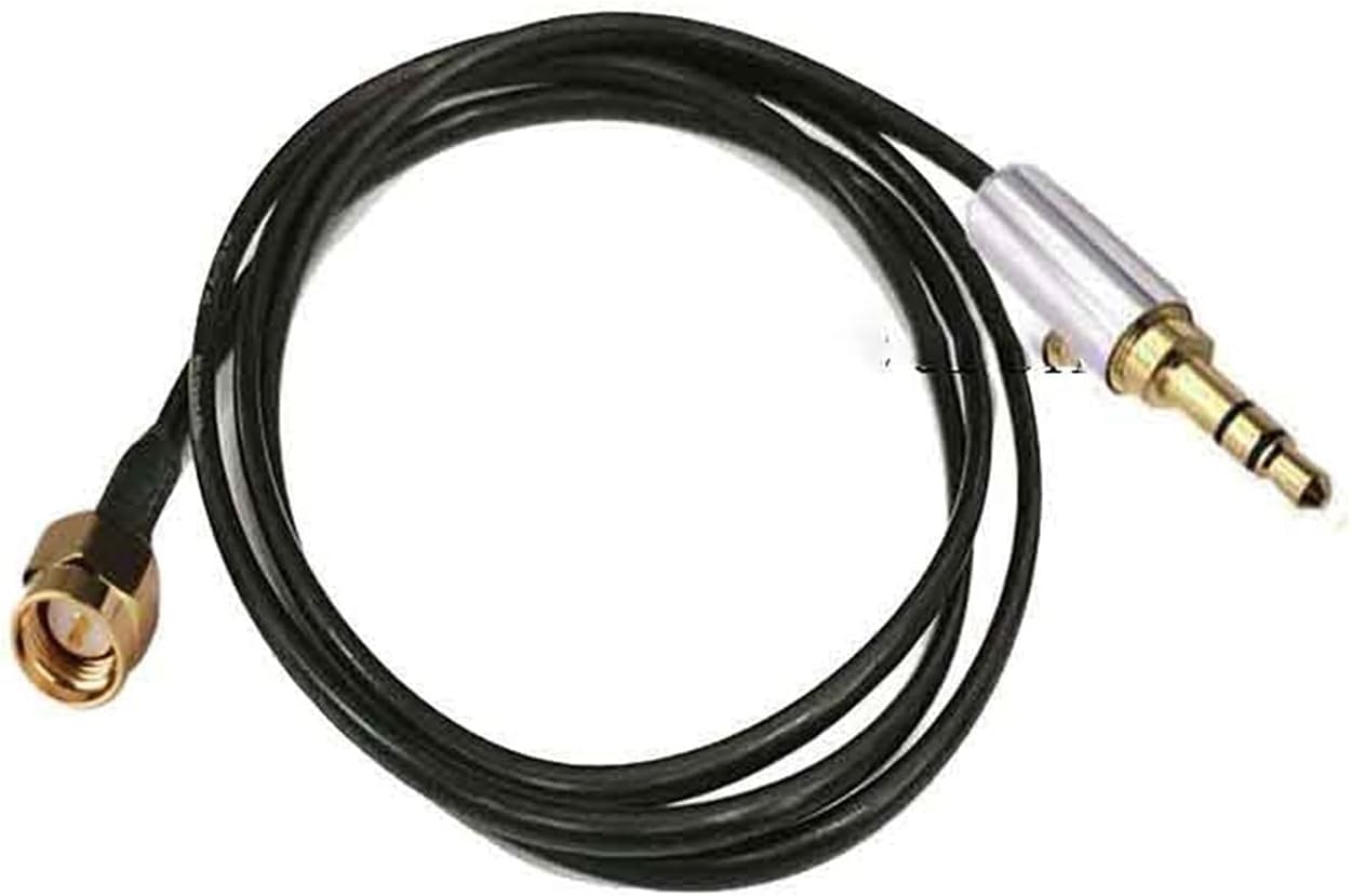 Câble SMA mâle vers connecteur 3.5mm mâle de 1m d'extension RF pigtail RG174 50ohm
