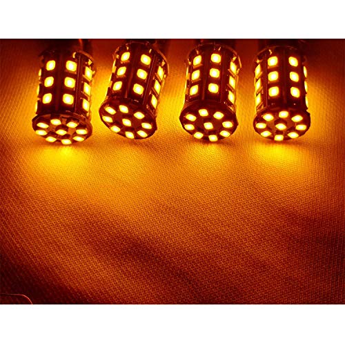 Image of Universal Led Parking Bulb Straight Pin Bike /Car LED Bulb Turn Signal Parking Light Pack of 4 Pcs