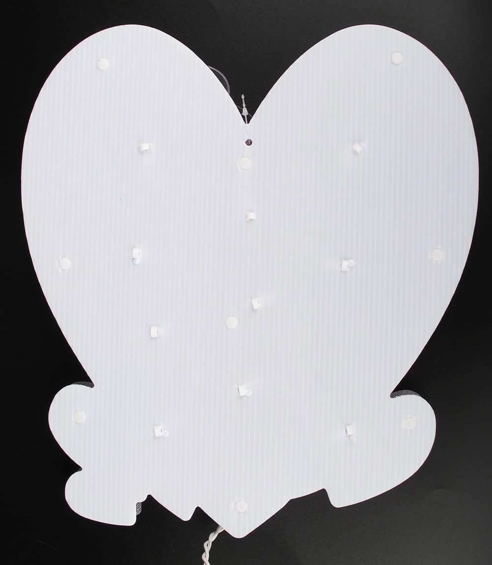 Lighted Valentines Day Window Decoration Hearts Silhouette Decor Red Pink Lights for Indoor Outdoor Use (Happy Valentines Day Lights) : Patio, Lawn & Garden