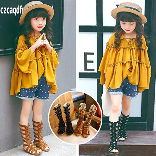 Small Bowties Girls High Gladiator Sandals (Toddler, Little Kid)2