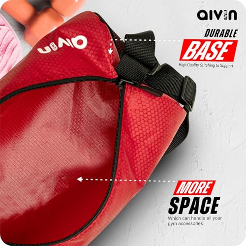 Image of Aivin Booster Multipurpose Gym Bag | Gym Bags | Adjustable Shoulder Bag for Men |Duffle Gym Bags for Men | Fitness Bag | Carry Bags | Sports & Travel Bag | Sports Kit | Duffle Bags Travel