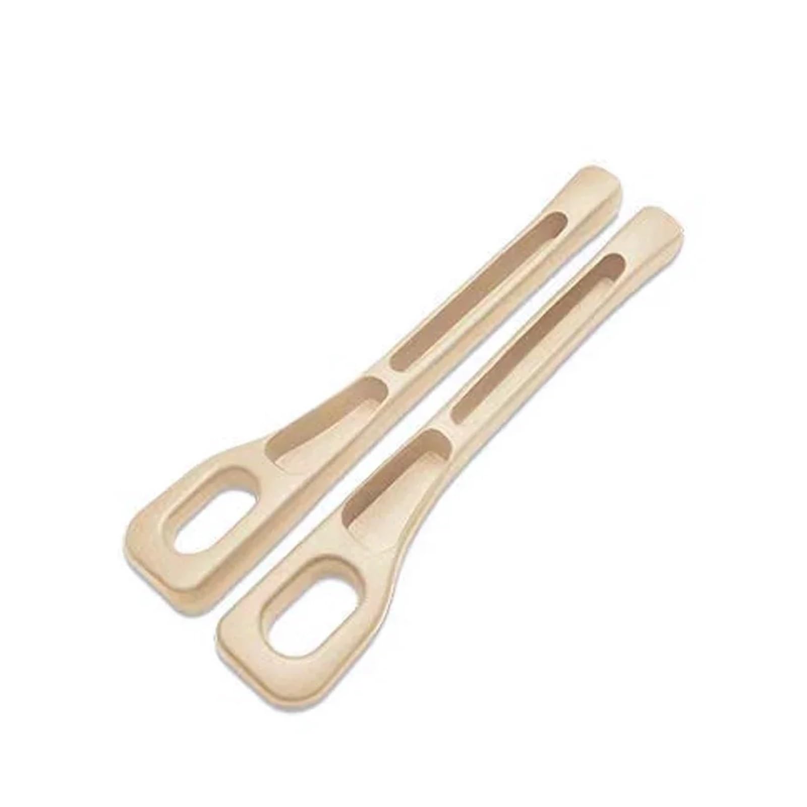 AUIOBAHN Car Armrest Cushion 2Pcs Car Seat Gap Filler Seat Crevice Storage Box Bag Between Seats Console Organizer Decoration Interior(Beige)