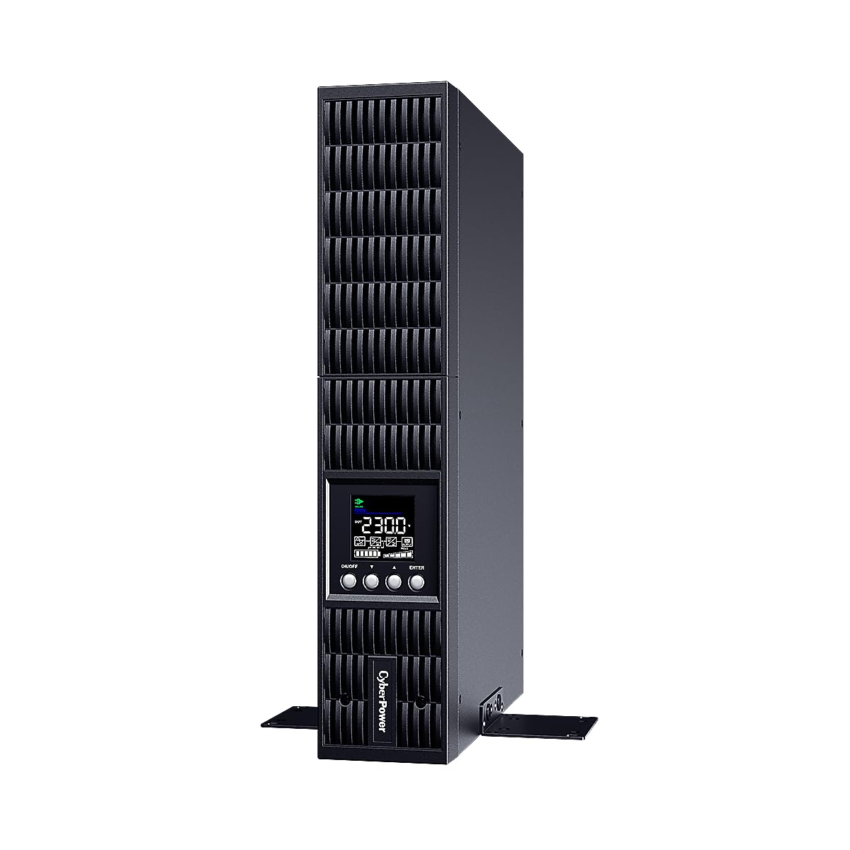 CyberPower Systems USV, OLS Tower/19""-Serie, 1000VA/900W, 2HE, On-Line, LCD, USB/RS232, (OLS1000ERT2UA-B)