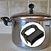 Pot Short Side Handle Pots Handle Replacement Sauce Pot Handles Side Universal for Most Pots and Pans with Screw for Pressure Pan Pot Ear Black Type Cooker Steamer for Single Hole Cookware 2 PCS