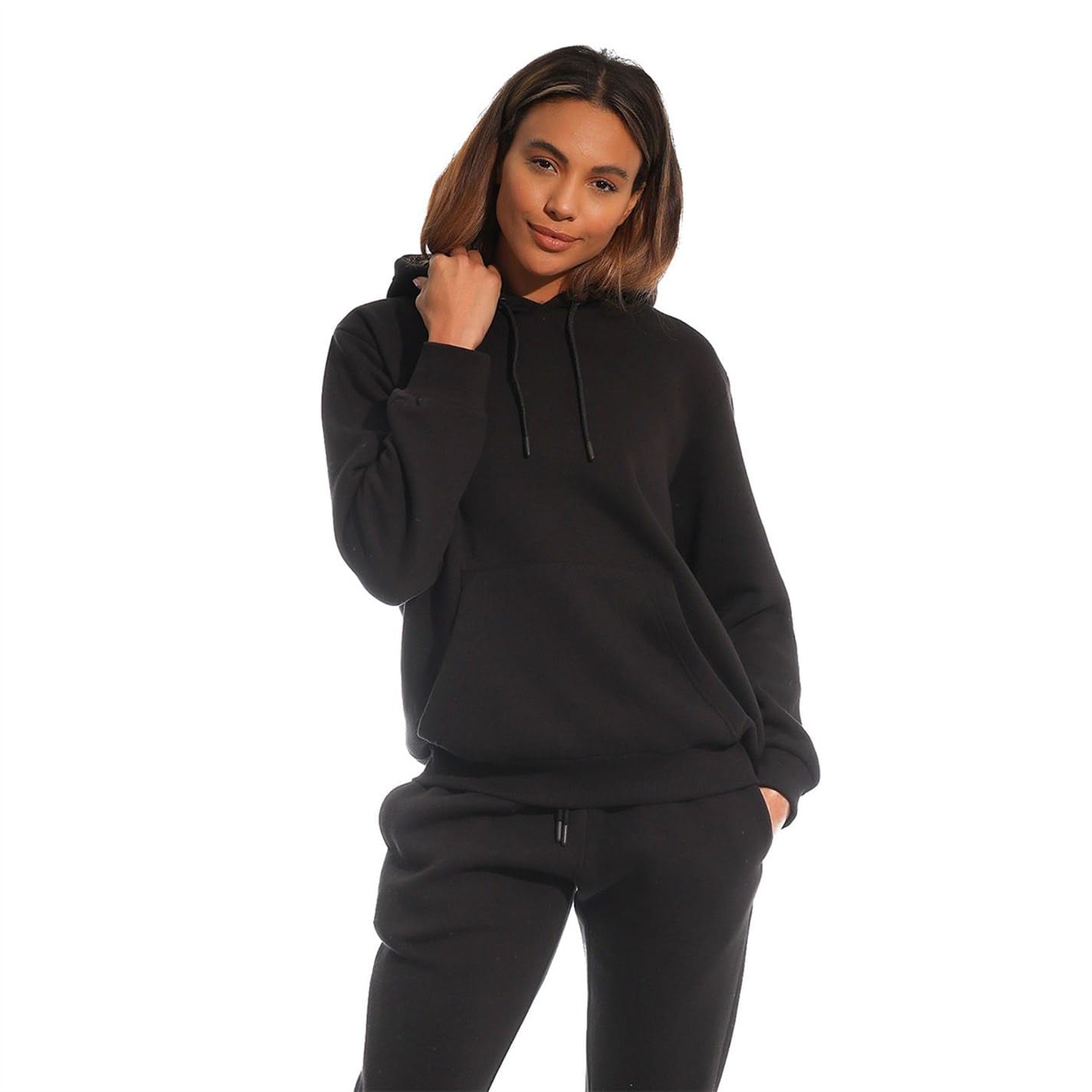 Light & Shade Women's Pullover Hoodie Hooded Sweat Top