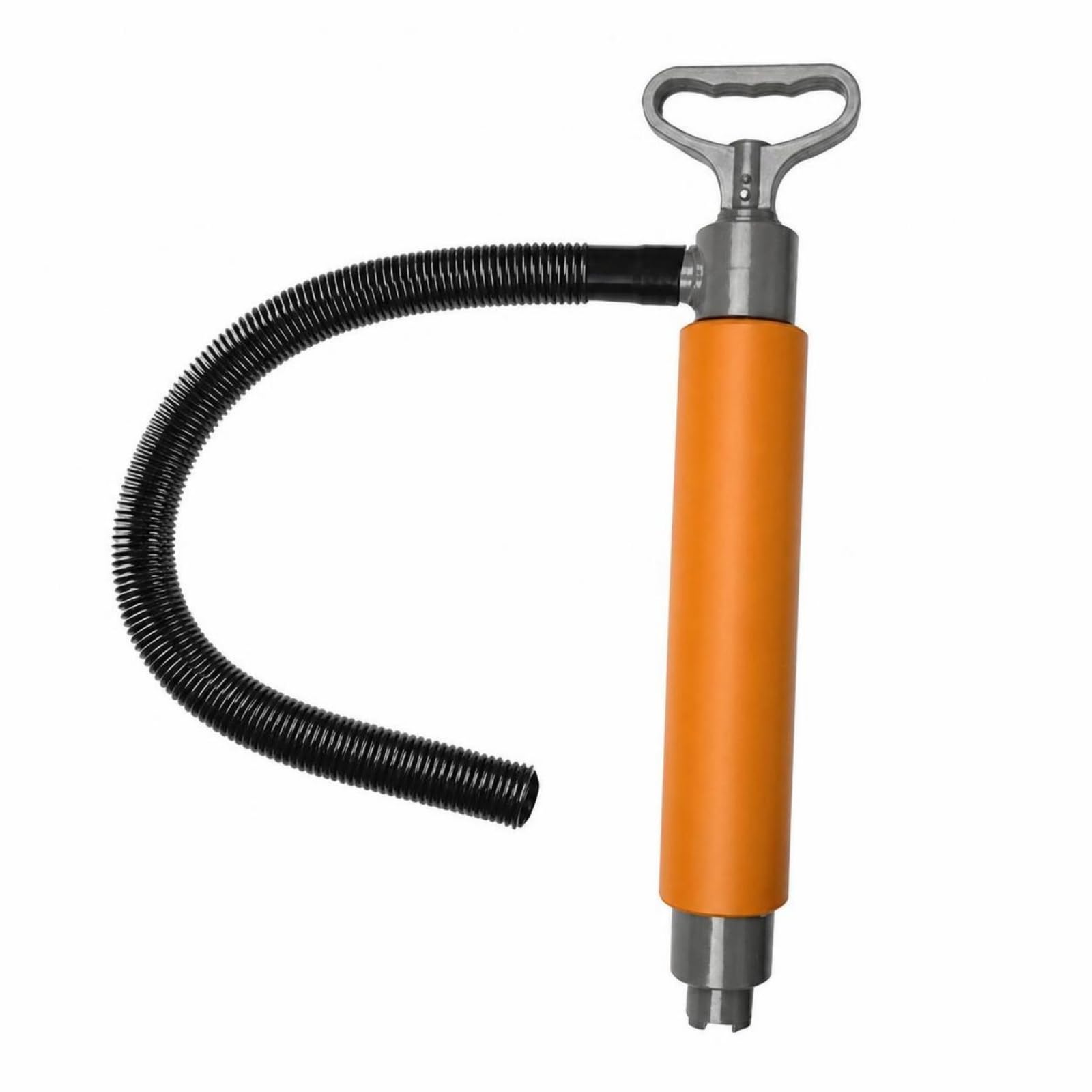 Pompa a Mano con Tubo Pratica, Nero, Piccolo Circa 460g | Ergonomica, Compatta, Svuotatore Manuale per Barca, Canoa, Kayakisti, Canoisti