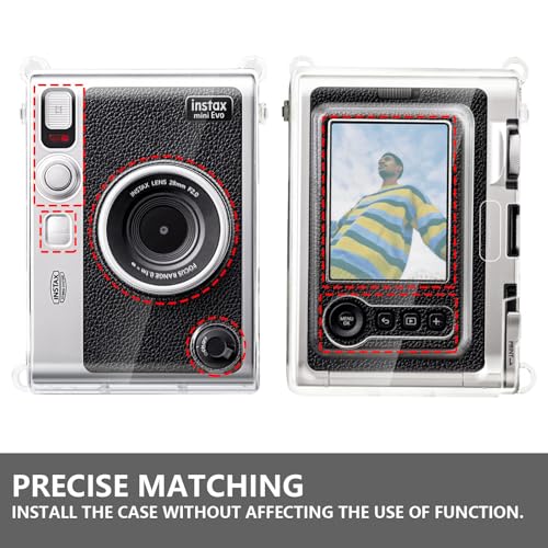 Funda Transparente para Cámaras Instax Mini Evo miniatura 5
