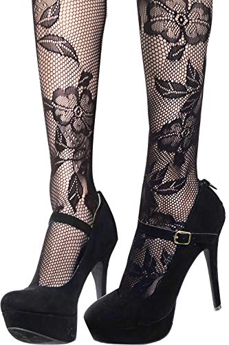 Image of ICONOFLASH Women's Patterned Fishnet Stocking Tights