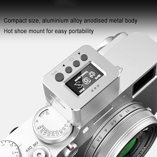 Image of Camera External Gyroscope Stabilizer, Rechargeable Aluminum Camera Stabilizer, Anti Shake, Cold Shoe Mount, for Outdoor Photography and Videography, DSLR Camera Gadgets