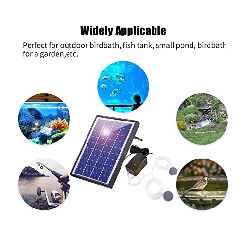 Andoer ZHY1318794611282VP Pond Oxygenator Solar Powered 6W Solar Oxygen Pump Fish Tank Oxygenator Aquarium Oxygen Aerator Air Pump Fishing Aerator thumb #4