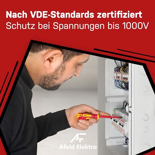 Schraubendreher-Set Afeld Elektro VDE, magnetisch für Elektriker